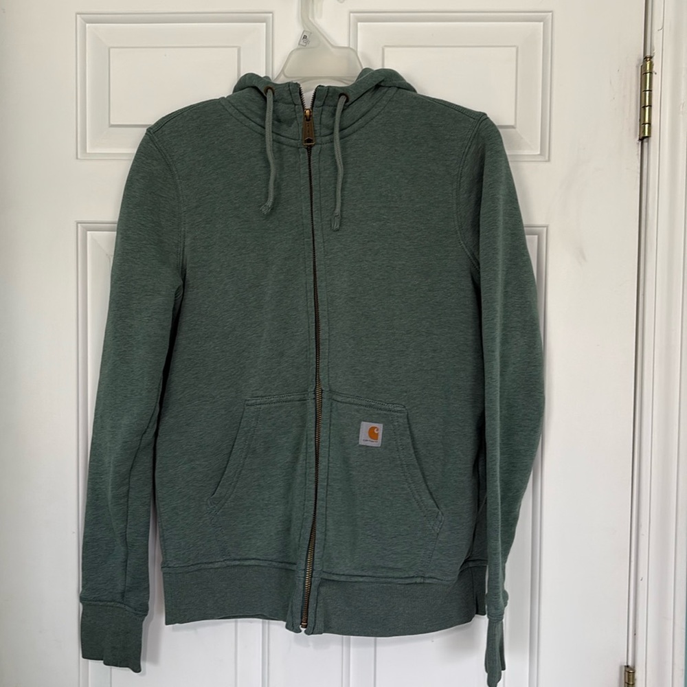 Like new Carhartt zip up hoodie